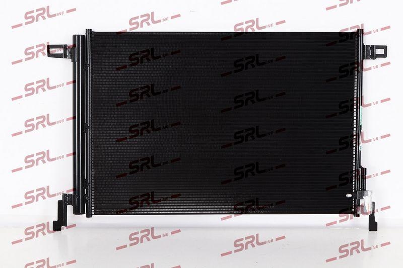 Condensator climatizare AC Audi Q7 15-, Q8 18-, motor: 4.0 V8 T, Condensator cu uscator integrat ; MHEV, 674(645)x450x12, SRLine, miez si rezervor din aluminiu brazat, 4M0816421C
