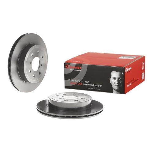 Set disc frana Opel Agila (A) (H00) 09.00-12.07; Subaru Justy 3 (G3x) 09.03-; Suzuki Ignis 2 (Mh) 08.03-, Wagon R+ Liftback (Mm) 05.00-, Fata, 253X17mm, ventilat, BREMBO