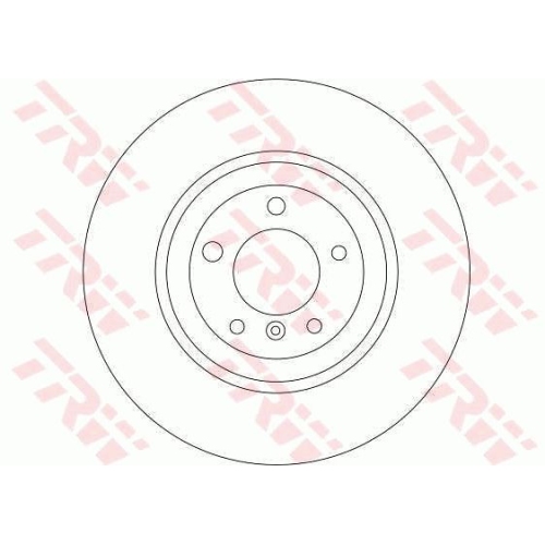Disc frana Bmw Seria 7 (E65, E66, E67), 11.2001-12.2009, TRW