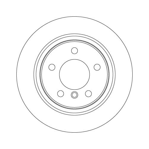 Set discuri frana spate TRW, Bmw Seria 1 (F20), 07.11-06.19, 1 (F21), 12.11-, 2 Cabriolet (F23), 03.2014-, 2 Coupe (F22, F87), 10.2012-, spate; puntea spate; Echipament vehicul : vehicule fara pachet sport