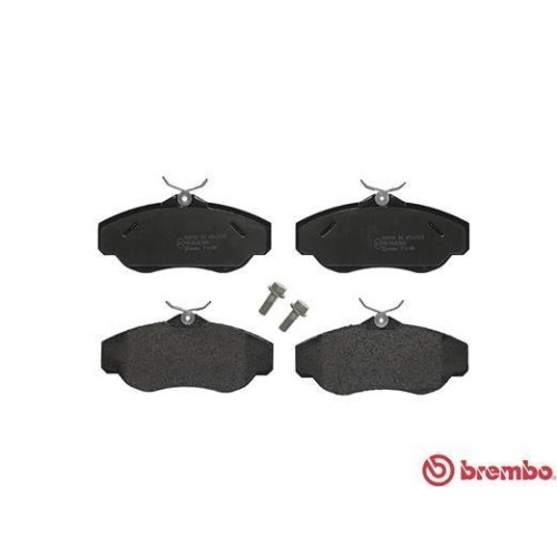 Placute frana Land Rover Discovery 2 (L318) 10.98-08.04, Range Rover 2 (P38a) 07.94-03.02, Fata, BREMBO