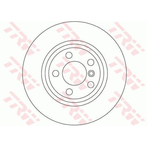 Disc frana Trw DF4392S, parte montare : Punte fata