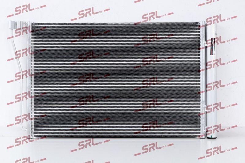 Condensator climatizare AC BMW Seria 5 F10/F11 10-, 6/ Gran Coupe F06/F12/F13 11-, motor: 4.4 V8 T, Condensator cu uscator integrat , 622(582)x400x16, SRLine, miez si rezervor din aluminiu brazat, 17112284243; 17119389419