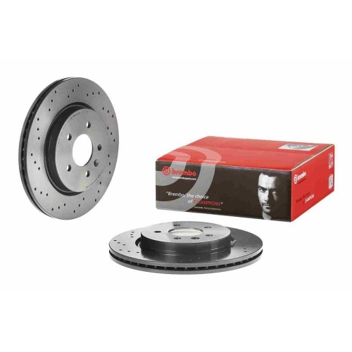 Set disc frana Opel Astra H Estate (A04) 08.04-05.14, Astra J (P10) 09.09-04.16, Astra J Box / Liftback (P10) 09.09-10.15, Astra J Gtc 10.11-04.18, Astra J Sedan 06.12-, Astra J Sports Tourer (P10) 10.10-10.15, Spate, 315X23mm, ventilat, BREMBO