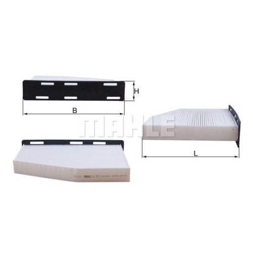 MAHLE Filtru, aer habitaclu