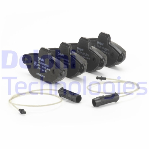 DELPHI set placute frana,frana disc