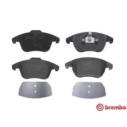 Placute frana Land Rover Range Rover Evoque (L538) 06.11-12.19, Range Rover Evoque Cabriolet (L538) 11.15-12.19, Range Rover Evoque Van (L538) 06.11-12.19; Mg Mg Hs 09.18-, Fata, BREMBO