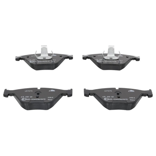 Set placute frana fata ATE, Bmw Seria 5 (F10/F11), 2009-2017, Fata; puntea fata