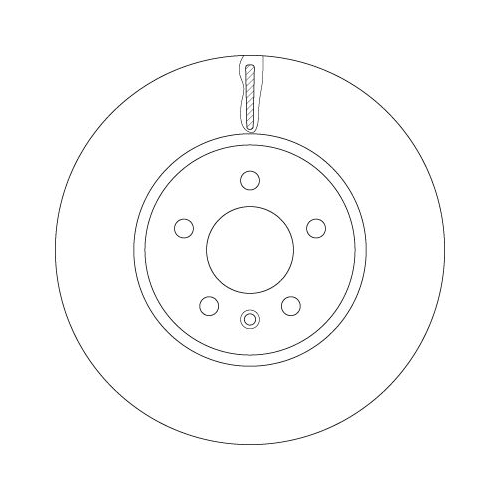 Set discuri frana fata TRW, Opel Astra J (P10), 09.2009-10.15, Astra J GTC, 10.2011-, Astra J Sedan, 06.2012-, Astra J Sports Tourer (P10), 10.10-10.15, Cascada (W13), 03.2013-04.19, Zafira Tourer C (P12), 10.2011-, Fata; puntea fata
