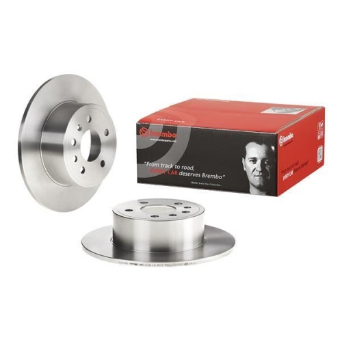 Set disc frana Opel Vectra B (J96) 09.95-07.04, Spate, 286X10mm, plin, BREMBO