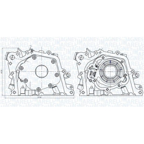 Pompa ulei Ford C-Max 2 (Dxa/Cb7, C-Max 2 Van, Fiesta 6 (Cb1, Fiesta 6 Van, Focus 3 Box / Estate, Focus 3 Saloon, Focus 3 Turnier, Focus 3 Van / Liftback, Focus Iii, Galaxy 2 (Wa6), Galaxy 3 (Ck) 01.15-, Galaxy Mk 2 Van (Wa6), Grand C-Max (Dxa/Cb7, Grand