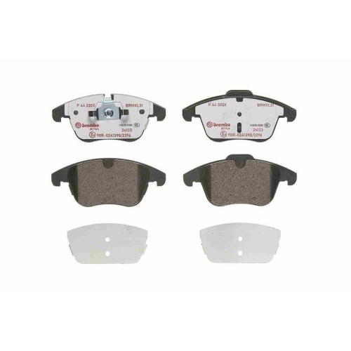 Placute frana Land Rover Range Rover Evoque (L538) 06.11-12.19, Range Rover Evoque Cabriolet (L538) 11.15-12.19, Range Rover Evoque Van (L538) 06.11-12.19; Mg Mg Hs 09.18-, Fata, BREMBO