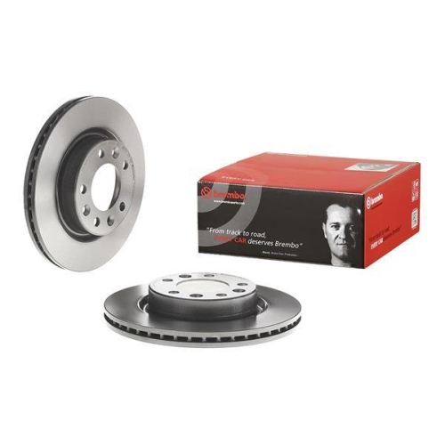 Set disc frana Peugeot 308 Box / Liftback (Lb) 03.15-, 308 2 (Lb Lp Lw Lh L3) 09.13-06.21, 308 Sw 2 (Lc Lj Lr Lx L4) 03.14-06.21, 308 Sw 2 Box / Estate (Lc) 04.14-, Fata, 266X22mm, ventilat, BREMBO