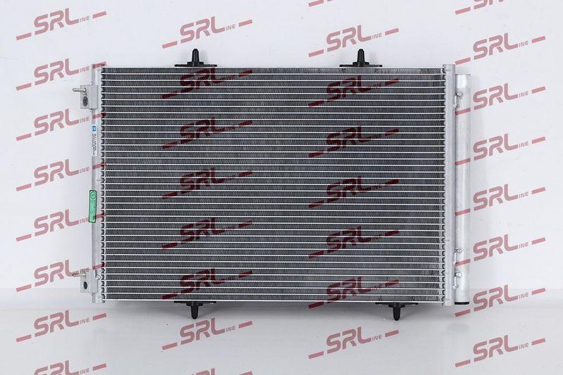Condensator climatizare AC Citroen C3 16-; Ds 3 15-; Peugeot 2008 13-, 208 12-, motor: 1.2 PureTech, Condensator cu uscator integrat , 560(520)x360x16, SRLine, miez si rezervor din aluminiu brazat, 9808989880; 9828083680