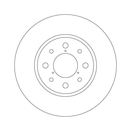 Set discuri frana Alfa Romeo Mito (955 ), punte spate, 251x10, plin, TRW