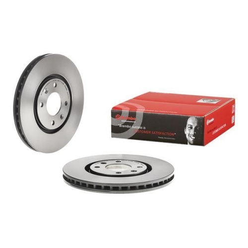 Set disc frana Peugeot 406 (8b) 08.95-01.05, 406 Break (8e/F) 10.96-10.04, 406 Coupe (8c) 03.97-02.05, Fata, 283X26mm, ventilat, BREMBO