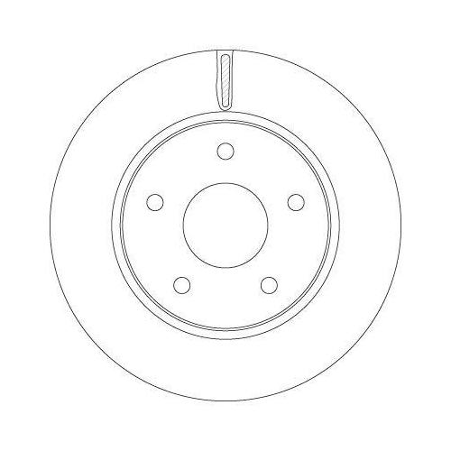 Set discuri frana Chrysler Grand Voyager 5 (Rt), 2.8 CRD, 3.3, 3.8, punte fata, 301x28, TRW