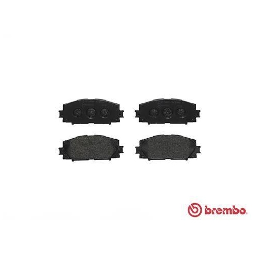 Placute frana Lexus Ct (Zwa10) 12.10-; Toyota Prius ( W3) 06.08-06.16, Prius ( W5) 09.15-12.22, Prius Phv ( W52) 01.16-12.22, Fata, BREMBO