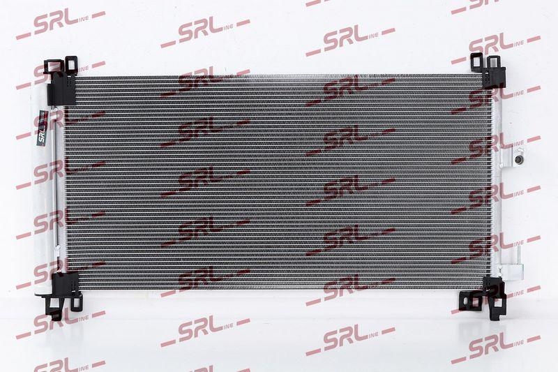 Condensator climatizare AC Citroen C5 08-, C6 05-12; Peugeot 407 04-11, 508 10-, motor: 2.2 HDI, 3.0 HDI, Condensator cu uscator integrat , 742 (705)x366x16, SRLine, miez si rezervor din aluminiu brazat, 6455HR; 9688473680