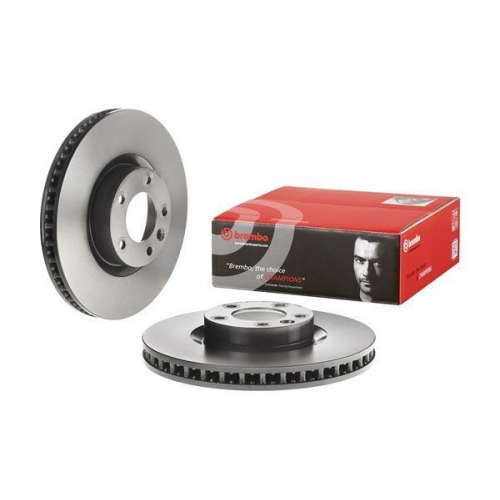 Set disc frana Porsche Cayenne (92a) 05.10-; Vw Touareg (7p5 7p6) 01.10-12.18, Touareg Van (7p5) 01.10-12.18, Fata, 360X36mm, ventilat, BREMBO