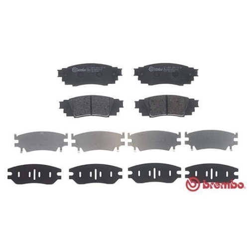 Placute frana Lexus Es ( Z10 A10 H10) 07.18-, Rx ( L2) 10.15-, Ux ( Aa1 Ah1 Ma1) 10.18-; Toyota Camry ( V7 Va7 Vh7) 06.17-, C-Hr ( X1) 10.16-, C-Hr Van ( X1) 10.16-, Corolla Cross (Zvg1 Zsg1 Mxgh1 Mxga1) 07.20-, Prius ( W6) 01.23-, Rav 4 5 ( A5 H5) 12.18-