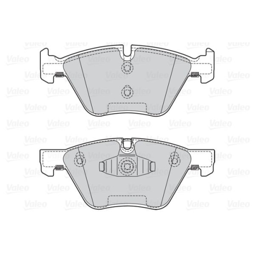 VALEO set placute frana,frana disc FIRST