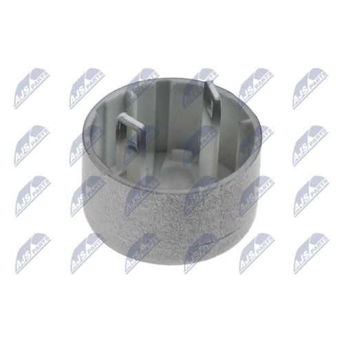 Capac buton pornire/oprire Bmw Seria 5 F10, F11 2009-, 7 F01, F02 2008-, 6 F12 2010-, 6 Coupe F13 2011-, pt comutator cu Start-Off Automat -culoare : Argintiu, 61319153831