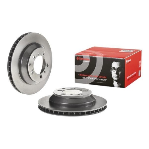 Set disc frana Porsche Cayenne (9ya) 05.17-, Cayenne Coupe (9yb) 01.19-, Spate, 330X26mm, ventilat, BREMBO