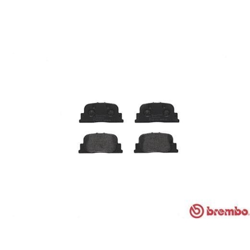 Placute frana Lexus Es (Mcv Vzv) 08.96-06.08; Toyota Camry ( V2) 08.96-02.04, Prius Liftback ( W2) 09.03-01.10, Spate, BREMBO