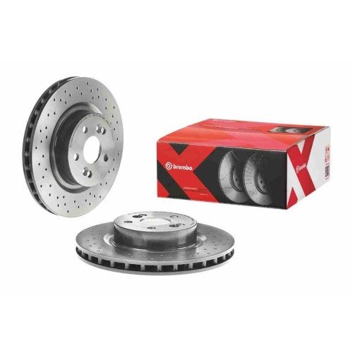 Set disc frana Renault Clio 3 (Br0/1 Cr0/1) 01.05-12.14, Megane 2 (Bm0/1 Cm0/1) 07.01-10.12, Fata, 312X28mm, ventilat, BREMBO
