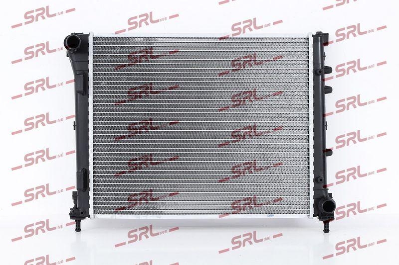 Radiator Fiat 500 07-, motor: 1.3 MultiJet, 1.4, iesire - conector rapid, 480x398x26, SRLine, Aluminiu/ Plastic brazat, 51793589; 51835026