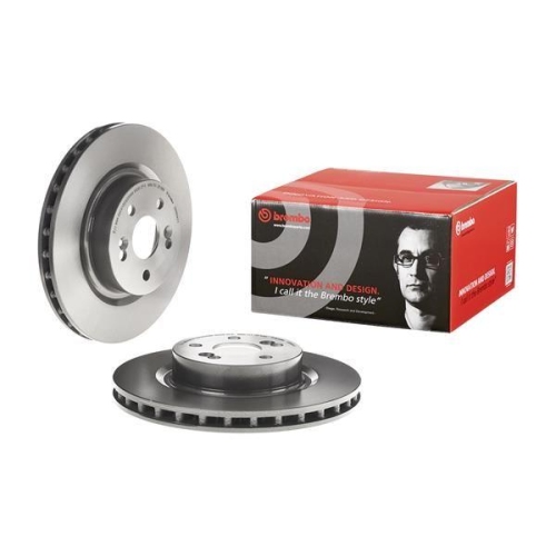 Set disc frana Renault Clio 3 (Br0/1 Cr0/1) 01.05-12.14, Megane 2 (Bm0/1 Cm0/1) 07.01-10.12, Fata, 312X28mm, ventilat, BREMBO