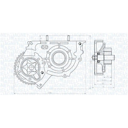 Pompa ulei Opel Astra G Box / Estate (F70), Astra G Classic (T98), Astra G Classic Caravan (F35), Astra G Estate (T98), Astra G Liftback (T98), Astra G Saloon (T98), Astra H (A04), Astra H Box / Estate (L70), Astra H Estate (A04), Astra H Gtc (A04), Astra