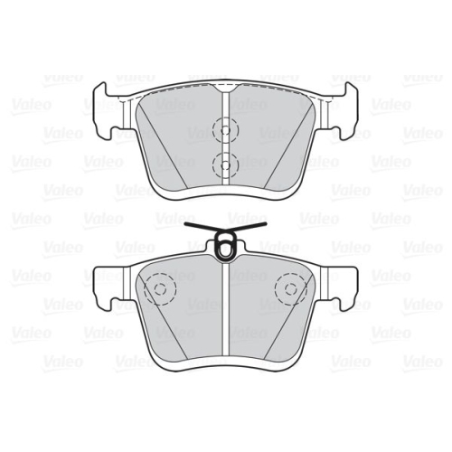 VALEO set placute frana,frana disc FIRST