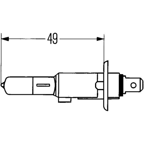 HELLA Bec incandescent