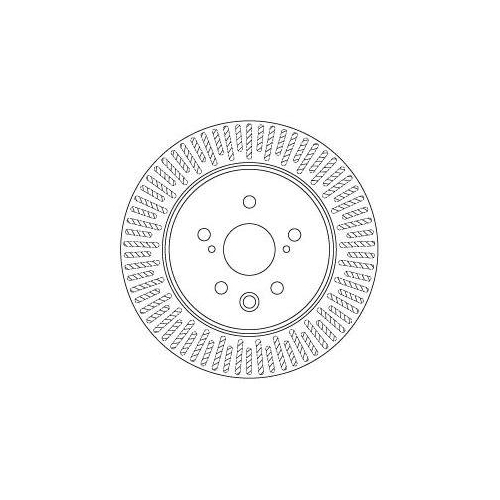 Set discuri frana Lexus Gs ( L1 ), Is 3 ( E3 ), Rc ( C1 ), punte spate, 310x18, TRW