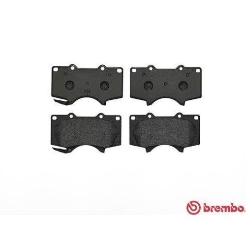 Placute frana Lexus Gx ( J12) 11.01-11.09; Mitsubishi Pajero 4 (V8 W V9 W) 10.06-, Pajero 4 Van (V9 V8 V8 V) 11.06-; Toyota 4 Runner 4 ( N21) 08.02-12.09, Hilux 6 Pick-Up ( N1) 08.94-03.06, Hilux 7 Pick-Up ( N1 N2 N3) 08.04-02.16, Land Cruiser Prado ( J12