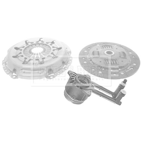 Kit ambreiaj Ford B-Max (Jk), B-Max Van (Jk), Ecosport, Fiesta 6 (Cb1, Fiesta 6 Van, Ka+ 3 (Uk, Tourneo Courier B460 Mpv, Transit Courier B460 Mpv, Transit Courier B460 Van; Mazda 2 (De , 1.5 TDCI, 1.6 TDCi, 1.5 EcoBlue TDCi, 1.6 MZ-CD, BORG & BECK