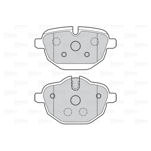 VALEO set placute frana,frana disc FIRST