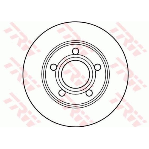Disc frana Trw DF4039, parte montare : Punte spate Disc frana Trw DF4039, parte montare : Punte spate