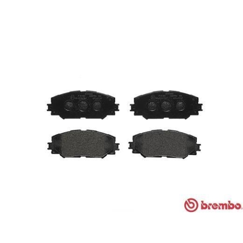 Placute frana Lexus Hs (Anf10) 07.09-01.18; Subaru Trezia 11.10-; Toyota Auris ( E15) 10.06-09.12, Corolla Saloon ( E18 Zre1) 06.13-02.21, Corolla Sedan ( E15) 10.06-12.18, Matrix ( E14) 01.08-12.15, Rav 4 3 ( A3) 06.05-08.14, Rav 4 4 ( A4) 12.12-09.19, U