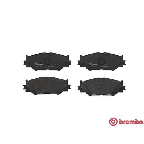 Placute frana Lexus Is C (Gse2) 04.09-, Is 2 ( E2) 08.05-04.13, Is 3 ( E3) 04.13-, Fata, BREMBO
