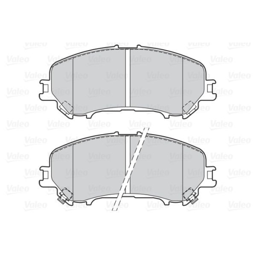 VALEO set placute frana,frana disc FIRST