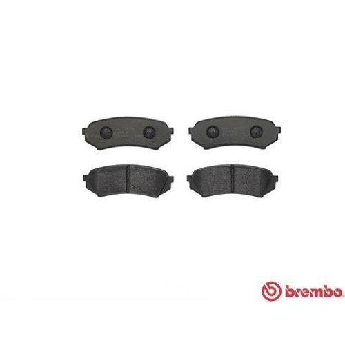 Placute frana Lexus Lx (Uzj100) 09.97-03.08; Toyota Land Cruiser 100 ( J1) 01.98-07.08, Spate, BREMBO
