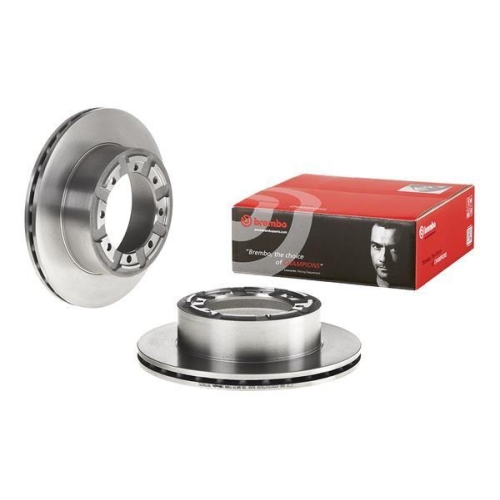 Set disc frana Renault Mascott Box (Fh) 01.99-06.04, Mascott Box 01.99-12.10, Mascott (Uh Hh) 01.99-06.05, Mascott Platform / Chassis 01.99-12.13, Master Pro Box (Fh) 05.04-04.10, Spate, 290X22mm, ventilat, BREMBO