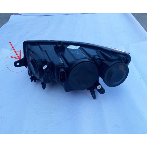 Far Skoda Superb 3T 06.2008-06.2013; Dreapta Faruri Superb 3T1941018 tip bec H3+H7 fara inscriptie Superb; CLEMA LIPITA , PREZINTA URME DE ZGARIETURI