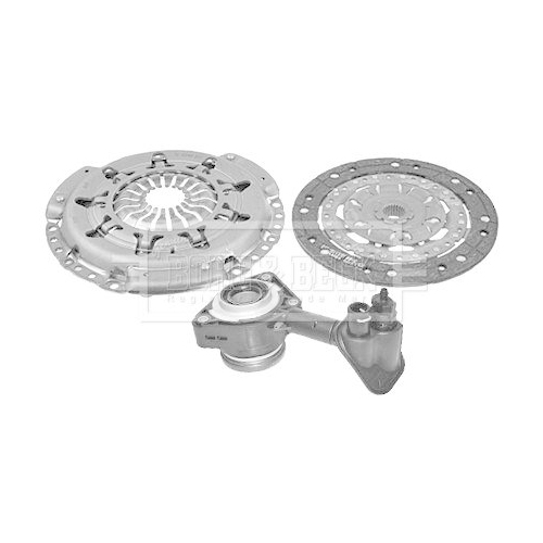 Kit ambreiaj Ford C-Max (Dm2), Focus C-Max (Dm2), Focus 2 (Da , Focus 2 Convertible, Focus 2 Estate (Da , Focus 2 Saloon (Db ; Volvo C30 (533), S40 2 (544), V50 (545), 2.0, 2.0 CNG, 2.0 LPG, 1.8, 2.0 FlexFuel, 1.8 FlexFuel, 2.0 F, BORG & BECK