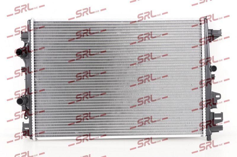 Radiator Fiat 500x 14-; Jeep Renegade 14-, motor: 1.3 T, radiator temperatura joasa; intrare/iesire conectare rapida, 620x428x26, SRLine, Aluminiu/ Plastic brazat, 68430445AA