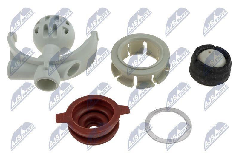 Kit reparatie levier, cutie viteze Audi A4 B5 1994-, A4 B6 2000-, A4 B7 2004-, A6 C5 1997-, A6 C6 2004-, Skoda Superb 2001-, VW Passat B5 1996-, B5 Fl 2000-; 8D0798151; NTY, aftermarket