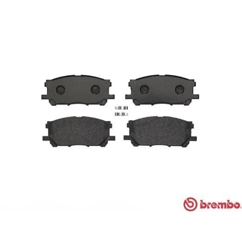 Placute frana Lexus Rx ( U3) 02.03-12.08, Fata, BREMBO